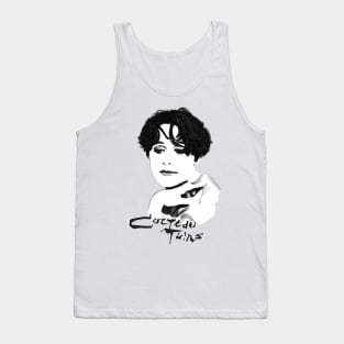 Black White Cocteau Twins Tank Top